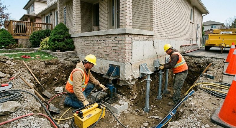 Structural Foundation Repair in Holbrook, MA