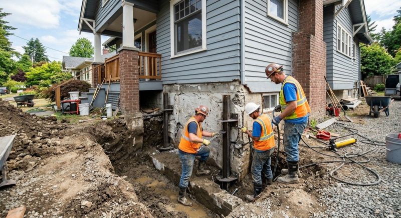 Structural Foundation Repair in Brockton, MA
