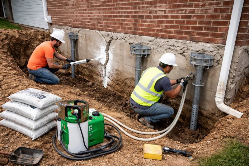 Structural Foundation Repair in South Weymouth, MA
