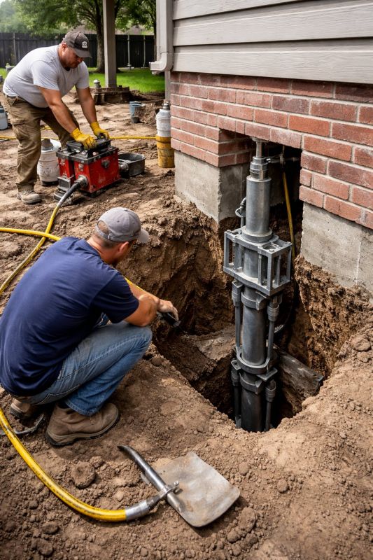 Structural Underpinning in Brockton, MA